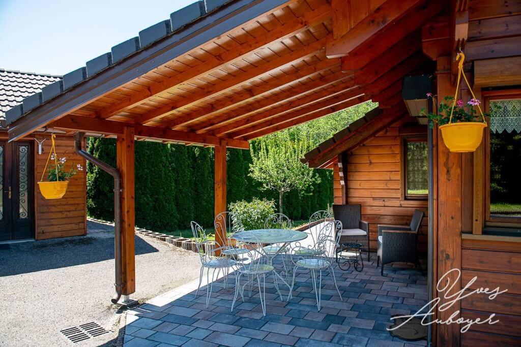 Chalet La Calougeotte, Jardin, Spa Et Sauna Prives Le Ménil Exteriér fotografie