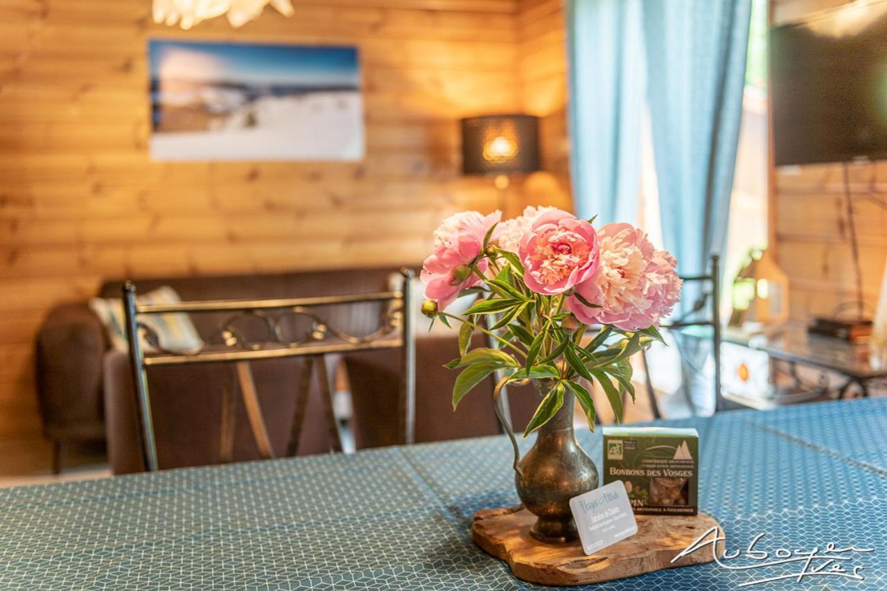 Chalet La Calougeotte, Jardin, Spa Et Sauna Prives Le Ménil Exteriér fotografie